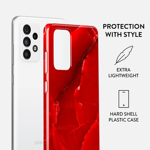 Wild Blaze - Red Samsung Galaxy A52 / A52S 4G / 5G Case 2