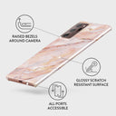 Morning Sunshine - Pastel Marble Samsung Galaxy Note 20 Ultra 4G / 5G Case 3