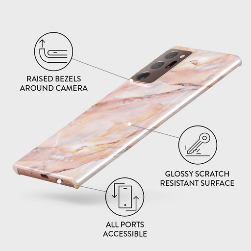Morning Sunshine - Pastel Marble Samsung Galaxy Note 20 Ultra 4G / 5G Case 3