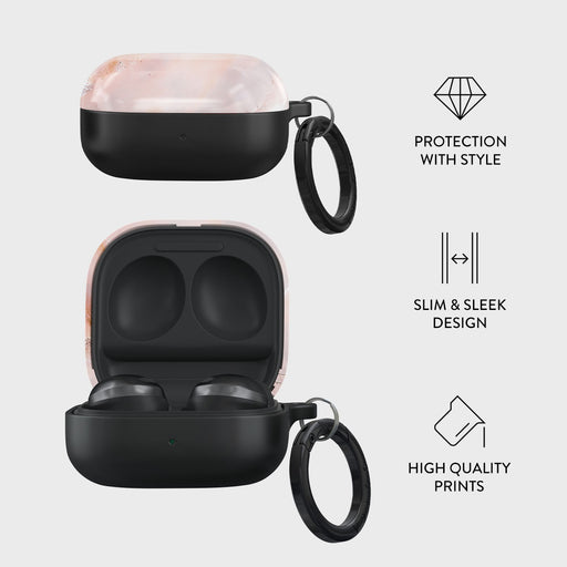 Morning Sunshine - Pastel Marble Samsung Galaxy Buds Live Case 4