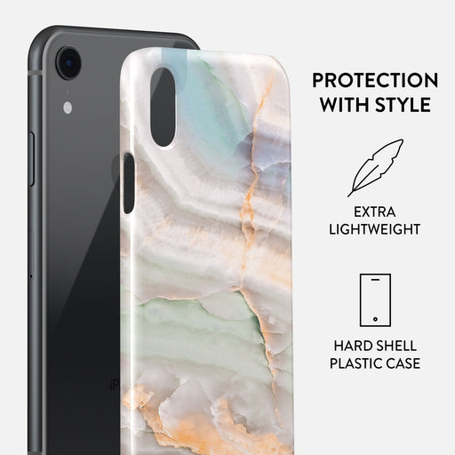 Pastel Hues - Colorful Marble iPhone XR Case 2