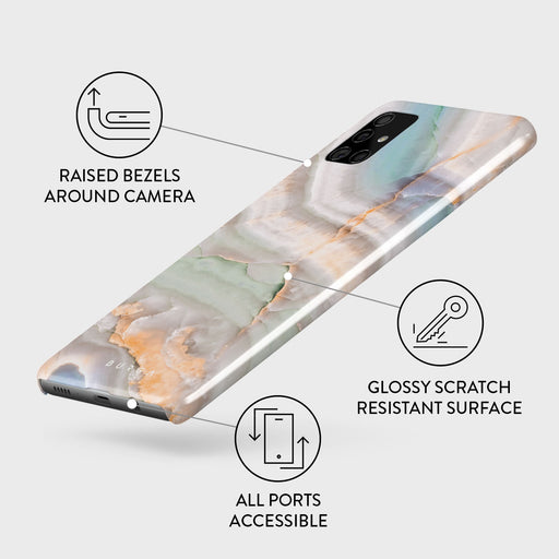 Pastel Hues - Colorful Marble Samsung Galaxy A71 4G Case 3