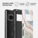 Pastel Hues - Colorful Marble Google Pixel 7 Case 2