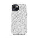 Glacial Desert - White Snakeskin iPhone 14 Case 5