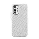 Glacial Desert - White Snakeskin Samsung Galaxy A53 Case 1