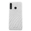 Glacial Desert - White Snakeskin Huawei P30 Lite Case 1