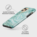 Uluwatu Waves - Teal iPhone 11 Pro Case 7