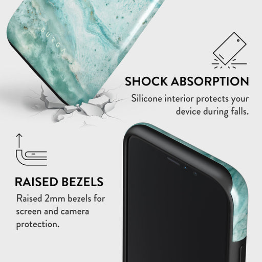 Uluwatu Waves - Teal iPhone 11 Pro Case 8