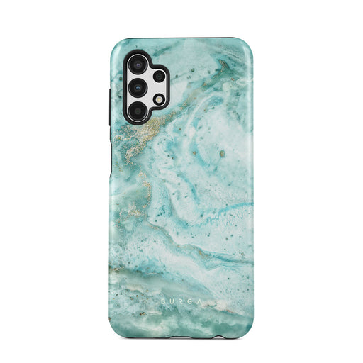 Uluwatu Waves - Teal Samsung Galaxy A13 4G Case 1