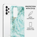Uluwatu Waves - Teal Samsung Galaxy A72 4G / 5G Case 2