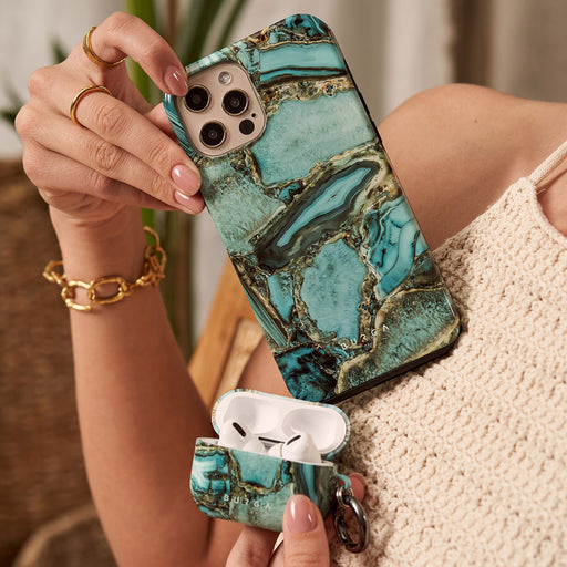 Ubud Jungle - Turquoise Google Pixel 7 Case 8