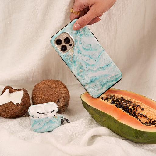 Uluwatu Waves - Teal Samsung Galaxy A13 4G Case 8