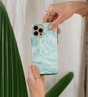 Uluwatu Waves - Teal Samsung Galaxy A72 4G / 5G Case 9