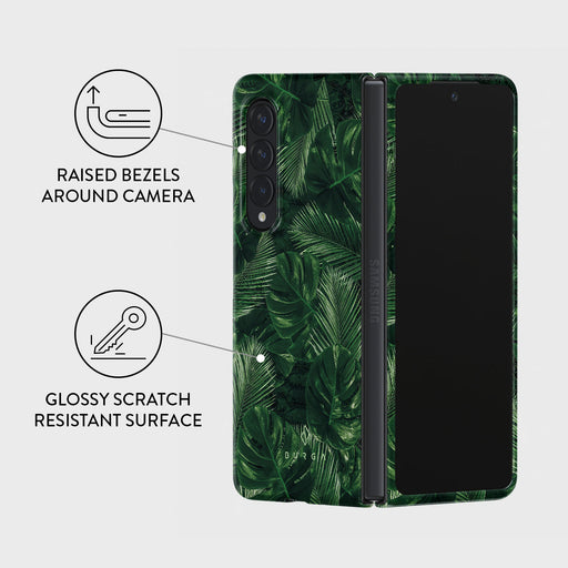 Tropical Garden - Samsung Galaxy Z Fold 4 Case 3