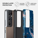 Blue Lagoon - Samsung Galaxy S21 Ultra Case 6