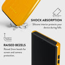 Canary Yellow - Snake Skin Samsung Galaxy S22 Ultra Case 8