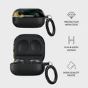 Northern Lights - Marble Samsung Galaxy Buds Live Case 4
