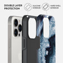 Frozen Lake - Gray Marble iPhone 13 Pro Max Case 6