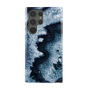 Frozen Lake - Gray Marble Samsung Galaxy S23 Ultra Case