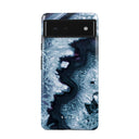 Frozen Lake - Gray Marble Google Pixel 6a Case