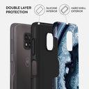 Frozen Lake - Gray Marble Motorola Moto G Power 2021 Case 2