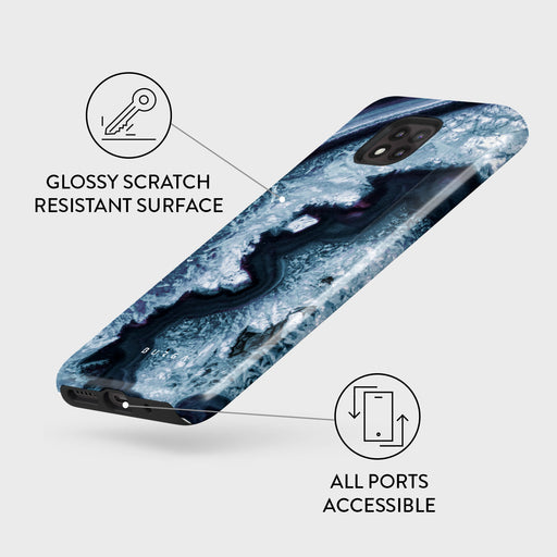 Frozen Lake - Gray Marble Motorola Moto G Power 2021 Case 3