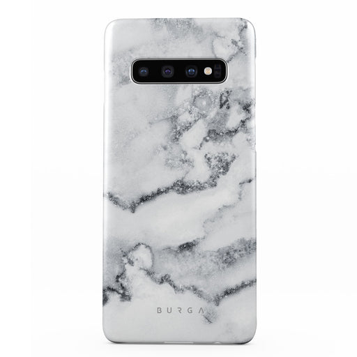 White Winter - Classy Marble Samsung Galaxy S10 Plus Case 1