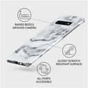 White Winter - Classy Marble Samsung Galaxy S10 Plus Case 3