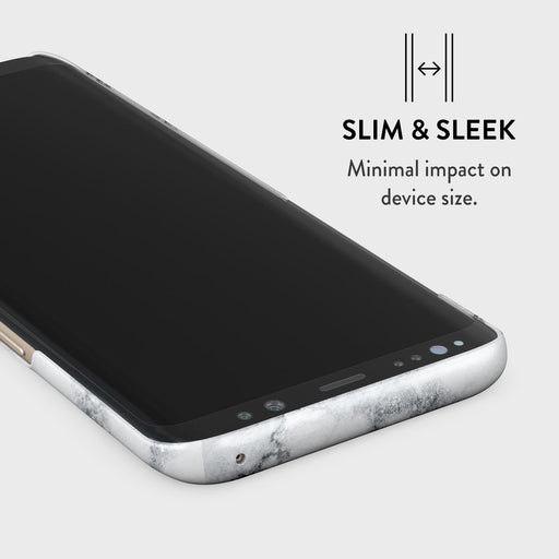 White Winter - Classy Marble Samsung Galaxy Note 9 Case 4