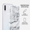 White Winter - Classy Marble Samsung Galaxy A70 Case 2